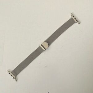 Slim stainless steel / magnetic smart watch band.